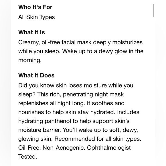 Clinique Moisture Surge™ Overnight Mask 100ml - Picture 3 of 3